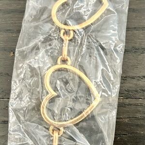 Gold Heart Link belt new